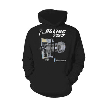 BOEING 757 All Over Print Hoodie jacket e-joyer